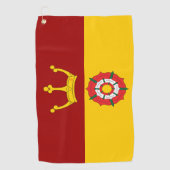 ハンプシャー州旗 ゴルフタオル (正面)