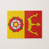 ハンプシャー州旗(UK県) ジグソーパズル (横)