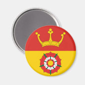 ハンプシャー州旗(UK県) マグネット (正面/裏面)