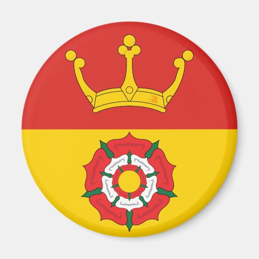 ハンプシャー州旗(UK県) マグネット (正面)