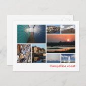 ハンプシャー海岸 ポストカード (正面/裏面)