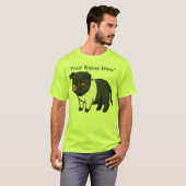 ハンプシャー豚 Tシャツ (正面フル)