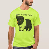 ハンプシャー豚 Tシャツ (正面)