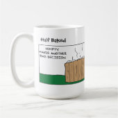 ハンプティおもしろいダンプティホットタブ コーヒーマグカップ (左)