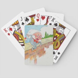 ハンプティダンプティオンウォールマザーグース子供部屋韻 トランプ