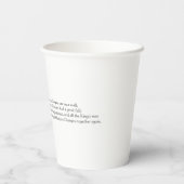 ハンプティダンプティオンウォールマザーグース子供部屋韻 紙コップ (裏面)