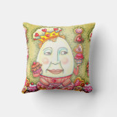 ハンプティダンプティハート装飾用クッションコットン クッション (裏面)