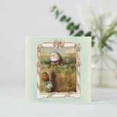 ハンプティ・ダンプティとアリス 招待状 (スタンド正面)