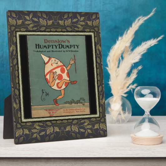 ハンプティ・ダンプティのプレート フォトプラーク (側面)