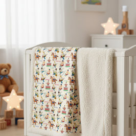ハンプティ・ダンプティの絵本の名前入り シェルパブランケット