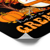 ハンプティ・ダンプティは秋秋の感謝祭素晴らしを受けた ポスター (角)