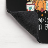 ハンプティ・ダンプティは素晴らし秋紅葉感謝してい マウスパッド (コーナー)