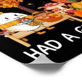 ハンプティ・ダンプティ素晴らし秋ハッピー秋Y'all ポスター (角)