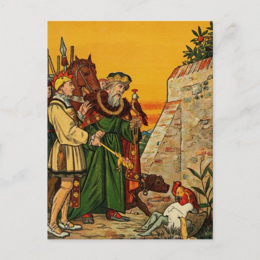 「ハンプティ・ダンプティ」 ポストカード (正面)