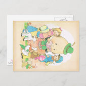 ハンプティ・ダンプティ ポストカード (正面/裏面)