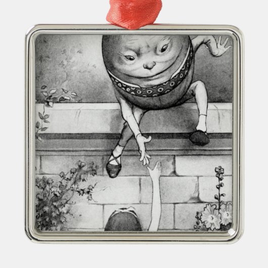 ハンプティ・ダンプティ メタルオーナメント (正面)