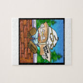 ハンプティ・ダンプティ・リック・ロンドン・ギフトの謎 ジグソーパズル (横)