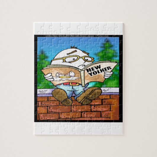 ハンプティ・ダンプティ・リック・ロンドン・ギフトの謎 ジグソーパズル (縦)