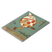 ハンプティ・ダンプティ、ヴィンテージ・マザー・グースのナーサリーライム ノートブック (左側)