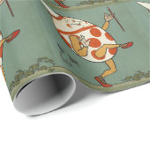 ハンプティ・ダンプティ、ヴィンテージ・マザー・グース・ナースリーライム ラッピングペーパー (ロールコーナー)