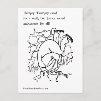 ハンプティ・トランプティ・ポストカード ポストカード
