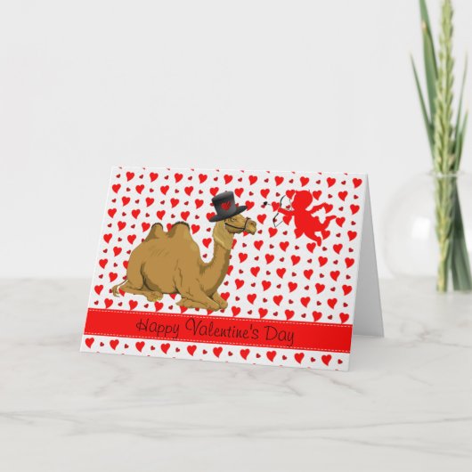 ハンプデイカメルバレンタインズデイカード シーズンカード (正面)