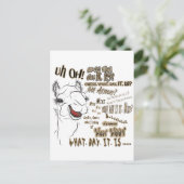 ハンプデイカメル ポストカード (スタンド正面)