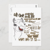 ハンプデイカメル ポストカード (正面/裏面)