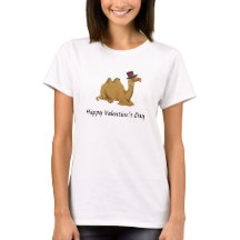 ハンプデイキャメルヴァレンティーンズデイTシャツ