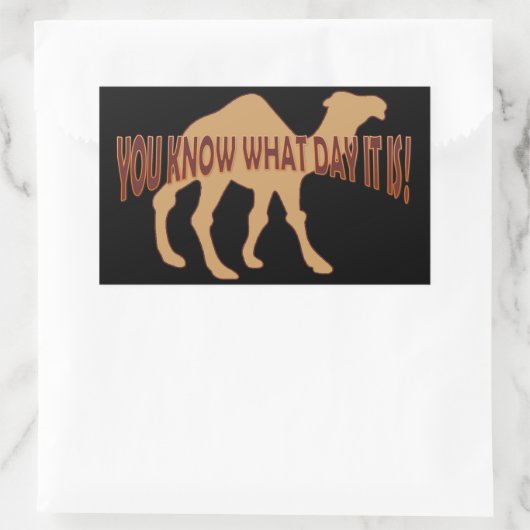 ハンプデイハンプデイラクメル 長方形シール (バッグ)