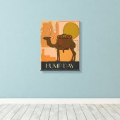 ハンプデイプリント キャンバスプリント (インサイチュ (ウッドフロア))