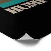 ハンプデイラクメル動物愛好家ラクメルペットオーナーグラフ ポスター (角)