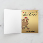 ハンプデメリーークリスマスラクダホホホホホホ シーズンカード (内部)