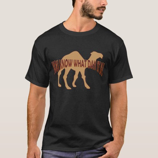ハンプデー到来ですよ Tシャツ (正面)