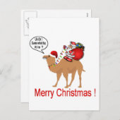 ハンプデー キャメル クリスマス サンタと一緒に (正面/裏面)