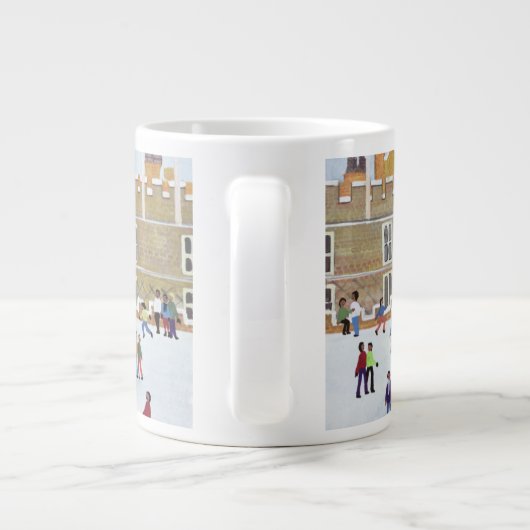 ハンプトンコートの前部1991年 ジャンボコーヒーマグカップ (裏面)