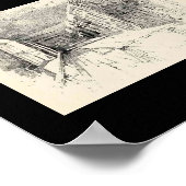 ハンプトンコートキャンバス ポスター (角)