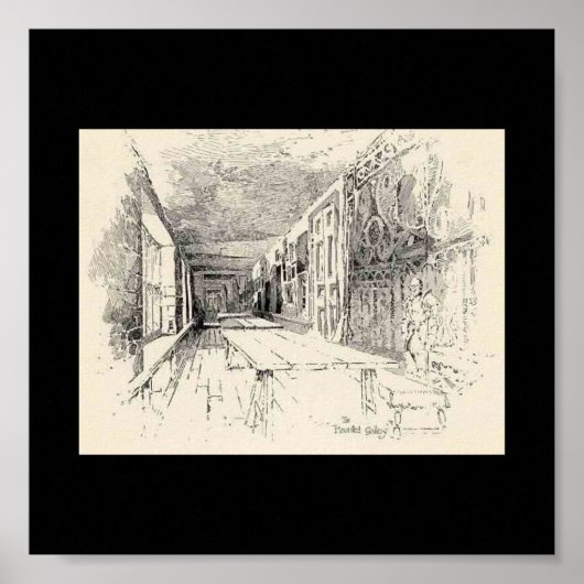 ハンプトンコートキャンバス ポスター (正面)