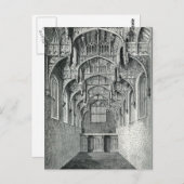 ハンプトンコートパレスのホール ポストカード (正面/裏面)