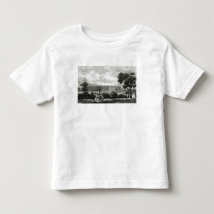 ハンプトンコート宮殿で芝生を転がること トドラーTシャツ