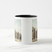 ハンプトンコート宮殿の四角形の眺めのための マグカップ (中央)