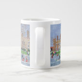 ハンプトンコート1993年のドラゴンのボート競争 ジャンボコーヒーマグカップ (裏面)