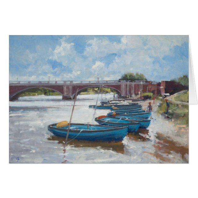 ハンプトンコート2011年の係留 (正面横)