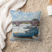 ハンプトンコート2011年の係留 クッション (ブランケット)