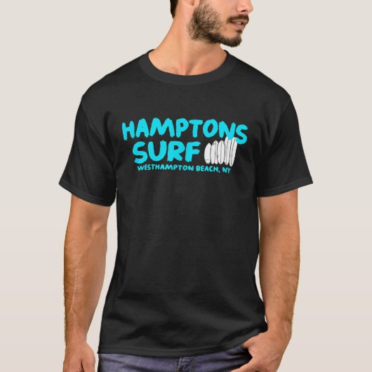 ハンプトンズサーフベビーブルー Tシャツ (正面)