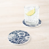 ハンプトンズブルーホワイト コースター (側面)