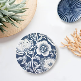 ハンプトンズブルーホワイト コースター