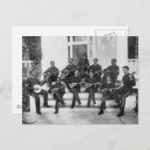 ハンプトン音楽院の音楽家たち（1890年代） ポストカード (正面/裏面)