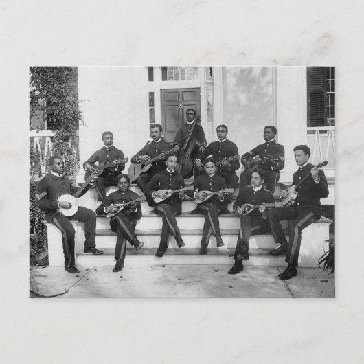 ハンプトン音楽院の音楽家たち（1890年代） ポストカード (正面)