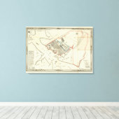 ハンプトン・ノーマルの財産の計画 キャンバスプリント (インサイチュ (ウッドフロア))